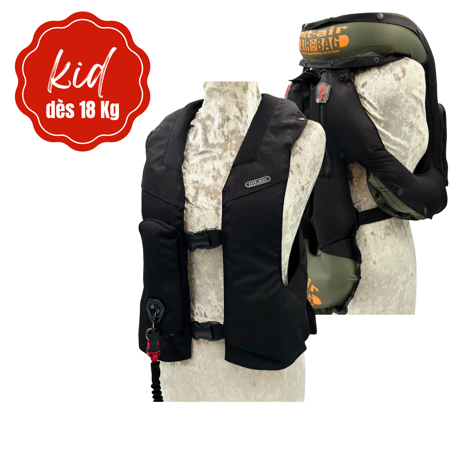boutique askara equitation nouvel airbag enfant hit air complet 3 kid a partir de 18 kg