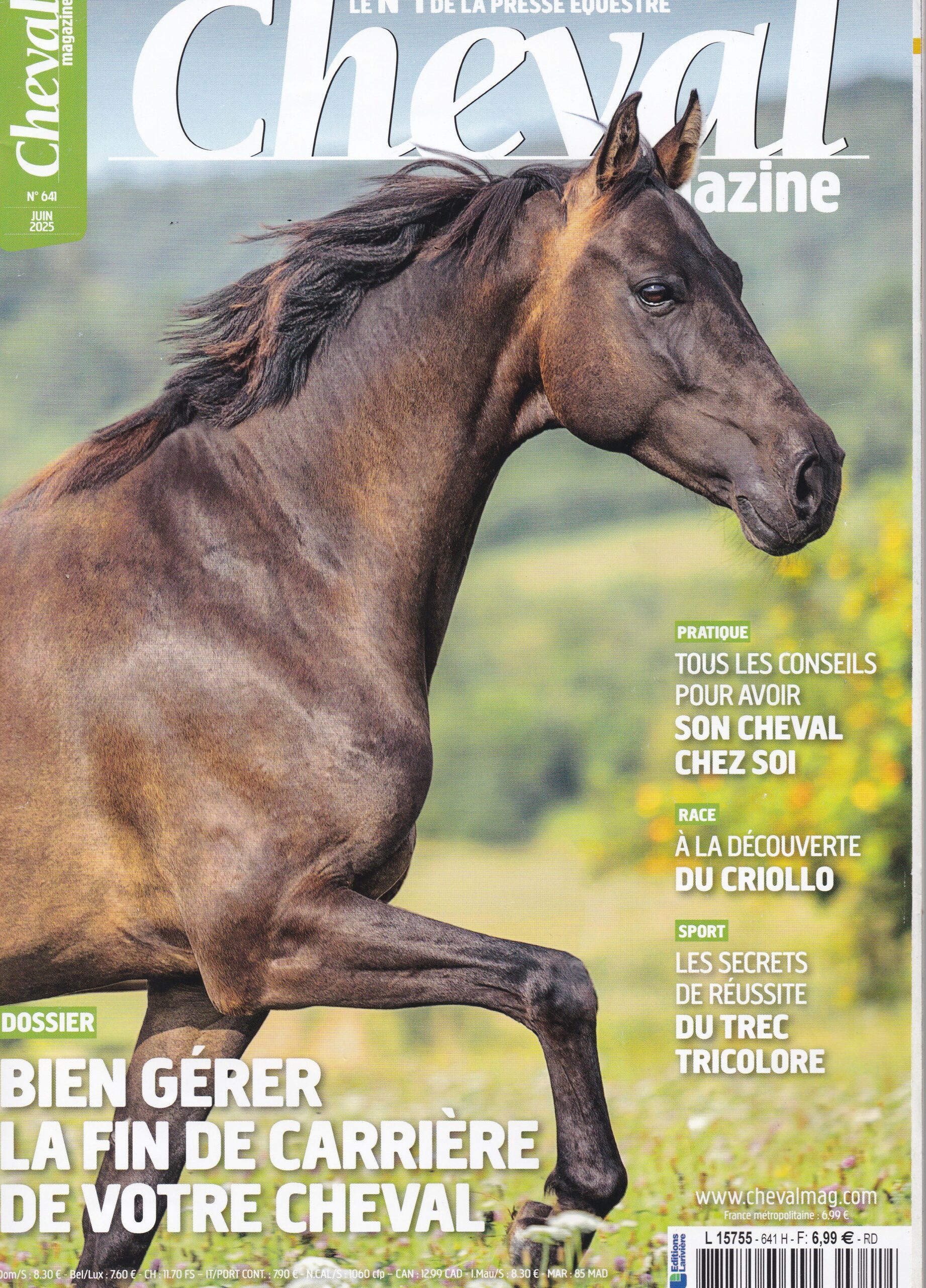 Retrouvez un article de test produit de nos étriers de sécurité Magnetik ASKARA équitation dans le journal Cheval Magazine du mois de juin 2025 !